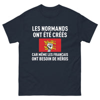 Thumbnail for T-shirt Normands marine - Les Français ont besoin de héros