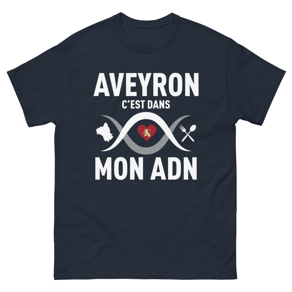 T-shirt Aveyron marine - C'est dans mon ADN