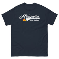 Thumbnail for T-shirt Ariège marine - Ariégeoise pour toujours