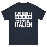 Thumbnail for T-shirt Italie marine - Pas peur, mon père est italien