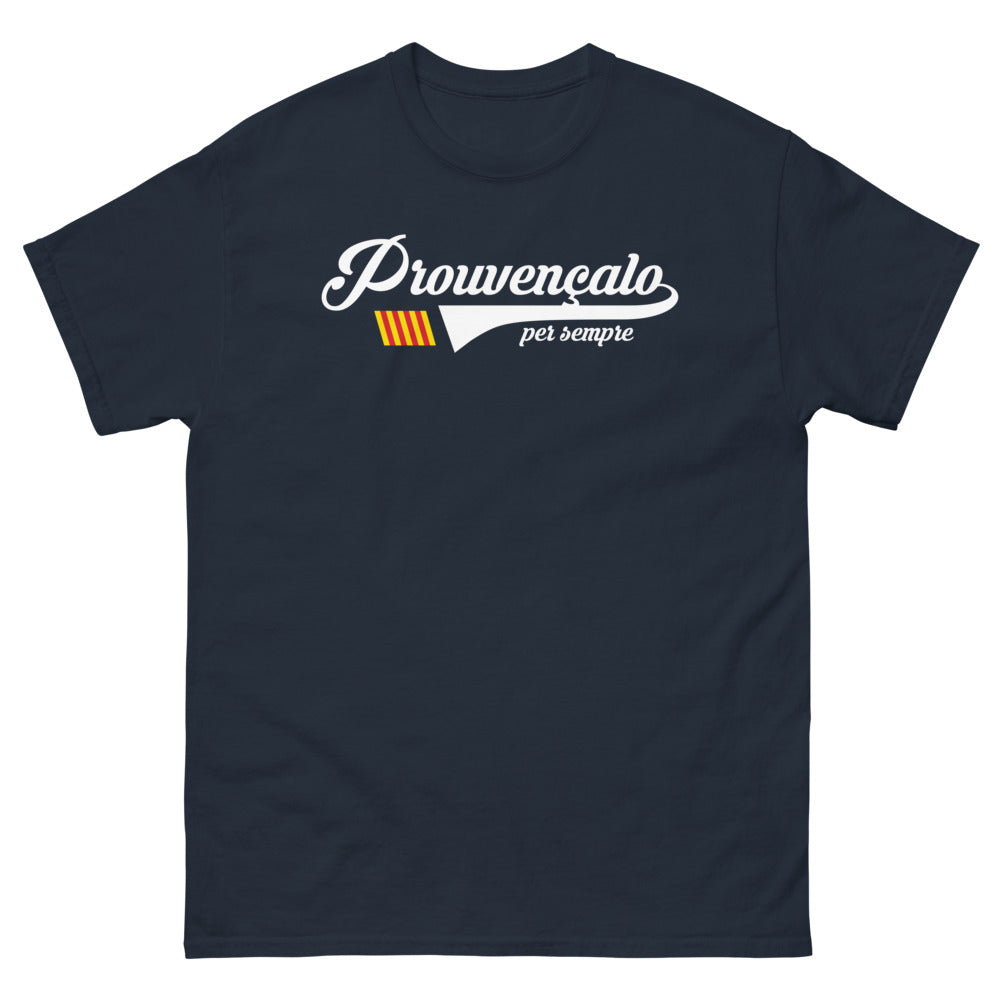 T-shirt Provence bleu marine - Pour Sempre, amour éternel