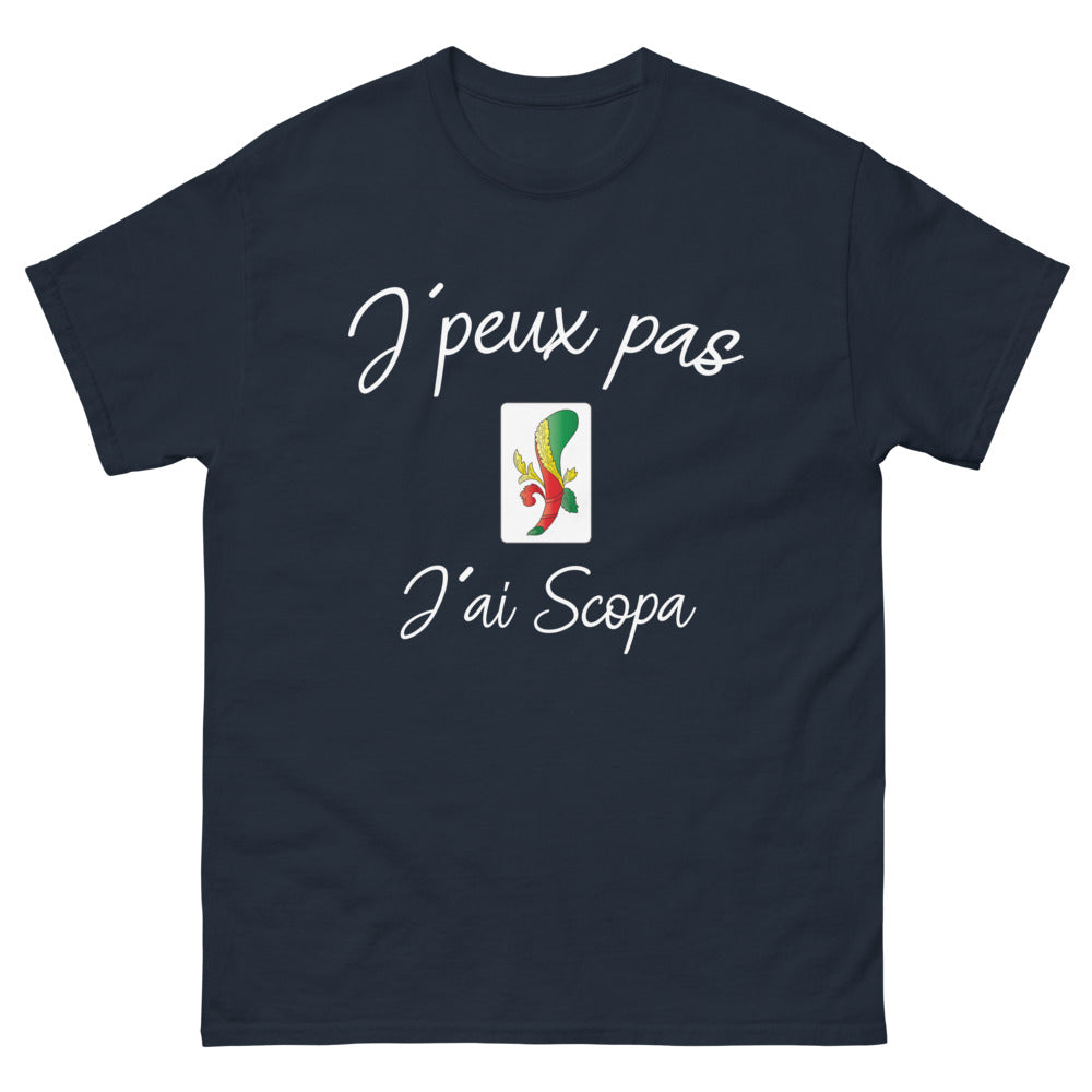 T-shirt Scopa marine - j-peux-pas-j-ai-scopa