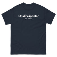 Thumbnail for T-shirt Occitanie marine - On n'dit pas espanter mais sidérer