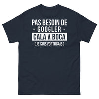 Thumbnail for T-shirt Portugal marine - Pas besoin de googler, fierté locale