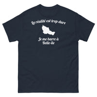 Thumbnail for T-shirt Bretagne marine - La réalité est trop dure