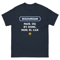 Thumbnail for T-shirt Bigourdan marine - Mais où est donc mon accent du sud ?