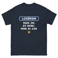 Thumbnail for T-shirt Lozérien noir dos - Lozerien mais où et donc mon ricar