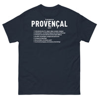 Thumbnail for T-shirt Provence marine - Parlez-vous le provençal ?