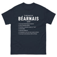Thumbnail for T-shirt Béarnais marine - Tu sais que tu es Béarnais quand...