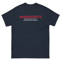 Thumbnail for T-shirt Sud noir dos - La marquisette ne guérit pas la connerie
