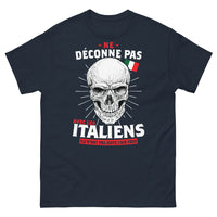 Thumbnail for T-shirt Italie marine - Ne déconne pas avec les Italiens