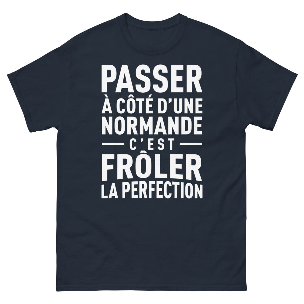 T-shirt Normande marine - Frôler la perfection