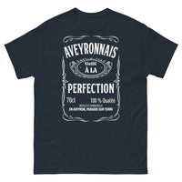 Thumbnail for T-shirt Aveyron noir dos - Vieilli à la perfection