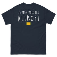 Thumbnail for T-shirt régional noir - Je m'en bats les alibofi dos