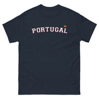 Thumbnail for T-shirt Portugal bleu marine - chaleur et passion moderne