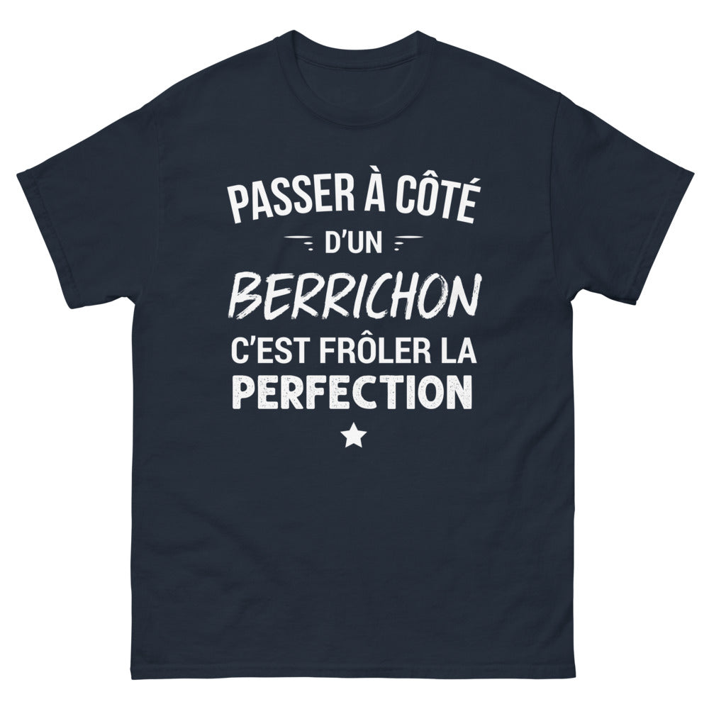 T-shirt Berry marine - Frôler la perfection avec humour