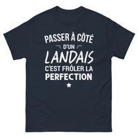 Thumbnail for T-shirt Landes marine - Frôler la perfection avec humour