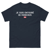 Thumbnail for T-shirt Savoie marine - Je suis entouré de Monchus