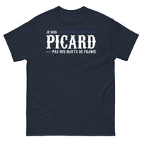 Thumbnail for T-shirt Picard marine - Je suis Picard, pas des Hauts-de-France
