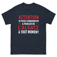 Thumbnail for T-shirt Alsace marine - Parler de l'Alsace à tout moment