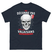 Thumbnail for T-shirt Valais marine - Ne déconnez pas avec les Valaisans