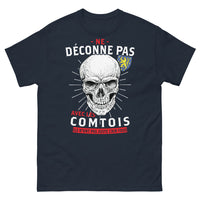 Thumbnail for T-shirt Comtois marine - Ne déconne pas avec les fous!