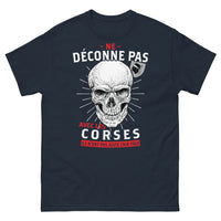 Thumbnail for T-shirt Corse marine - Ne déconnent pas avec les Corses