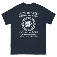 Thumbnail for T-shirt Normand marine - Je ne ferme pas ma gueule
