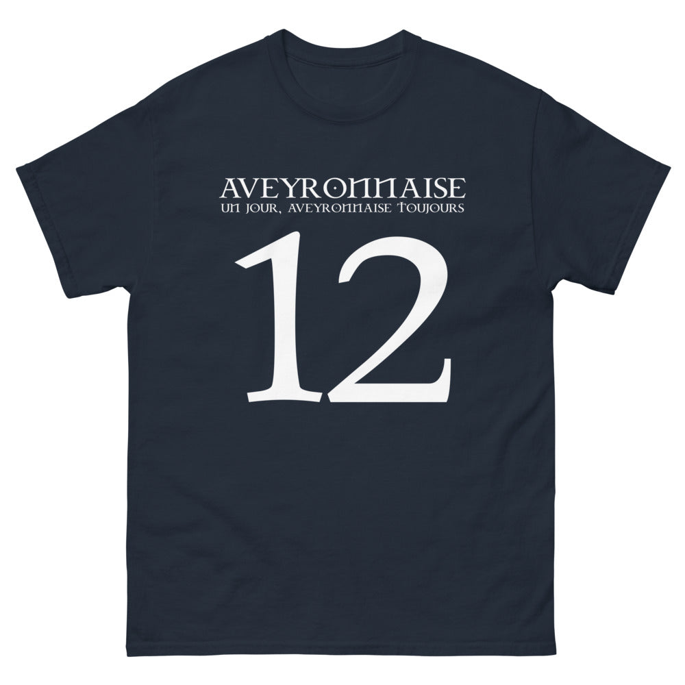 T-shirt Aveyron noir dos - Un Jour, Toujours