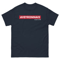 Thumbnail for T-shirt Aveyron noir dos - Fierté Régionale humoristique