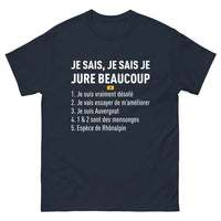 Thumbnail for T-shirt Auvergne marine - L'Auvergnat incorrigible