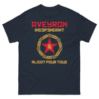 Thumbnail for T-shirt Aveyron marine - Aligot et Fier !