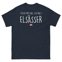 Thumbnail for T-shirt Alsace marine - Ça m'est égal, je suis Alsacien