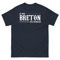 Thumbnail for T-shirt Bretagne marine - Je suis breton, pas français