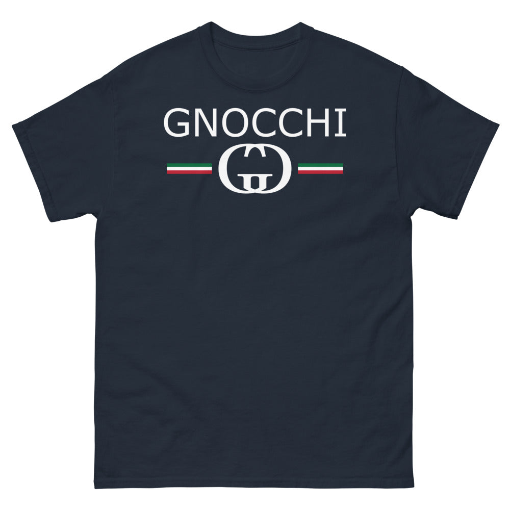 Maglietta Italia blu navy - Gnocchi Amore, un omaggio culinario