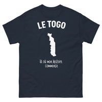 Thumbnail for T-shirt Togo marine - Là où mon histoire commence