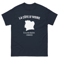 Thumbnail for T-shirt Côte d'Ivoire marine - Là où mon histoire commence