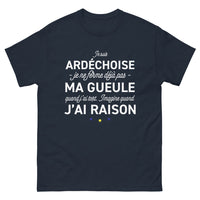 Thumbnail for T-shirt Ardèche marine - Je suis Ardéchoise, humour et fierté