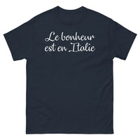 Thumbnail for T-shirt Italie marine - Le Bonheur Est en Italie