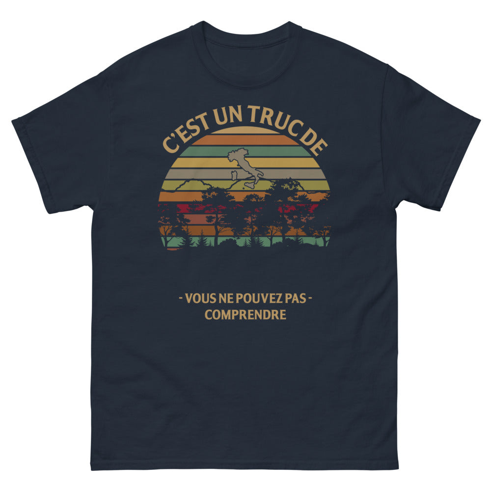T-shirt Bretagne marine - C'est Un Truc de Breton, Vous ne Pouvez Pas Comprendre