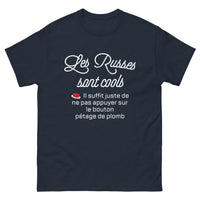 Thumbnail for T-shirt Russie marine - Les Russes sont Cools