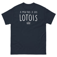 Thumbnail for T-shirt Lot marine - Je m'en fous, je suis Lotois