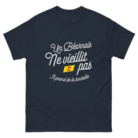 Thumbnail for T-shirt Béarnais marine - L'âge, c'est dans la bouteille