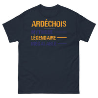 Thumbnail for T-shirt Ardèche marine - Fierté mythique et légendaire