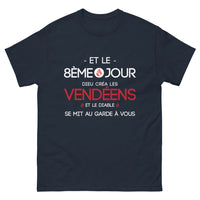 Thumbnail for T-shirt Vendée marine - Et le 8ème jour, Dieu créa les Vendéens