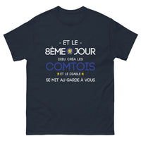 Thumbnail for T-shirt Comtois marine - Et le 8ème jour, Dieu créa les Comtois