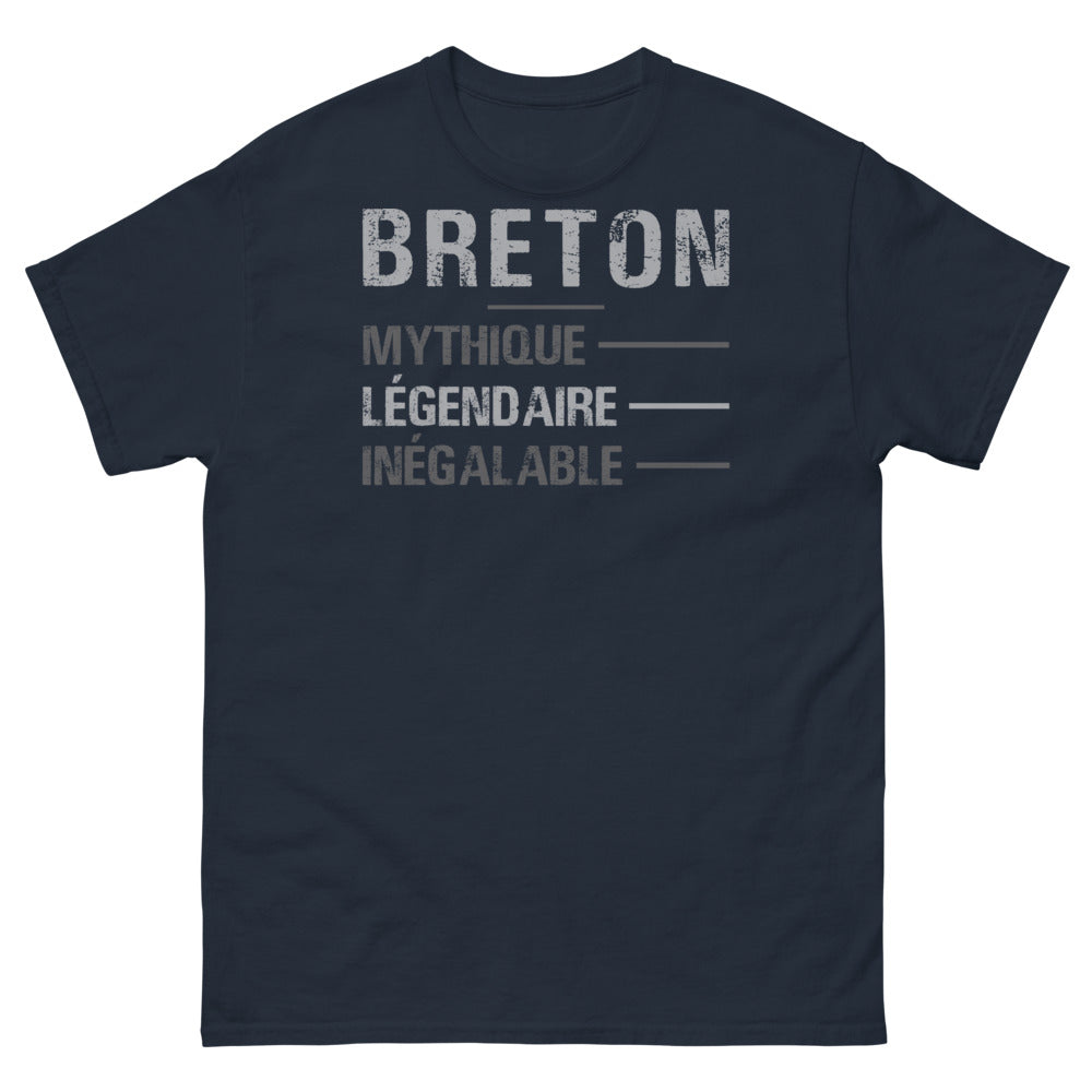 T-shirt Bretagne marine - hommage aux légendes bretonnes
