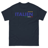Thumbnail for T-shirt Italie marine - De chez nous avec style sombre