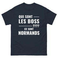 Thumbnail for T-shirt Normands marine - Qui sont les boss ?