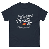 Thumbnail for T-shirt Normand marine - Un Normand prend de la valeur